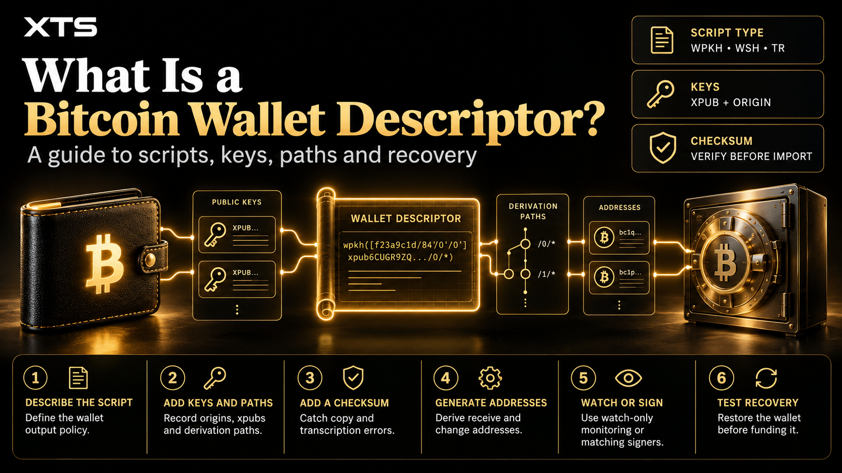 What Is a Bitcoin Wallet Descriptor? Understanding How Wallets Track Keys and Addresses | XTS Insights