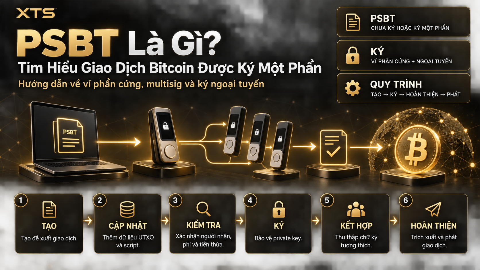PSBT Là Gì? Tìm Hiểu Giao Dịch Bitcoin Được Ký Một Phần | XTS Insights