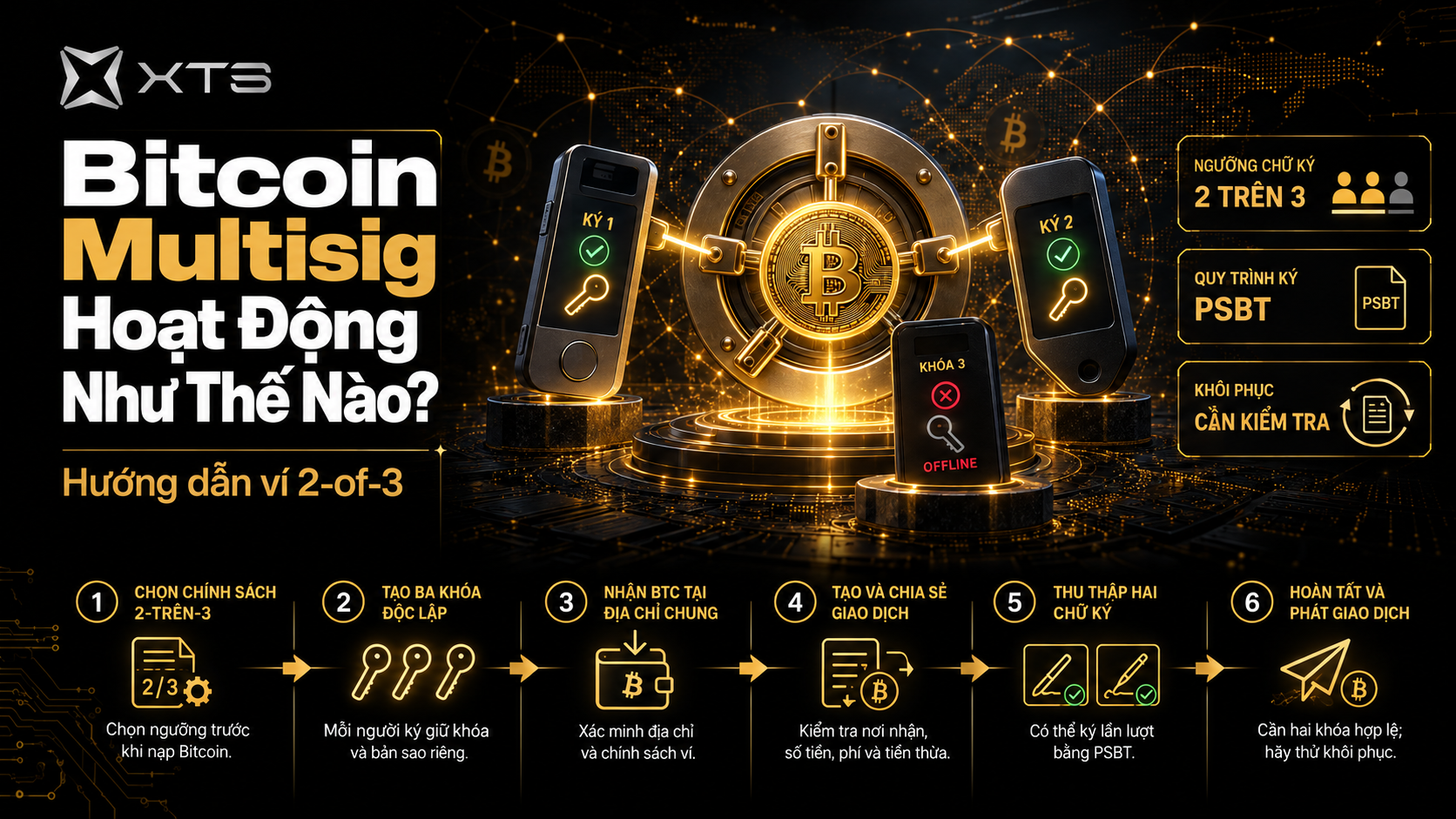 Bitcoin Multisig Là Gì? Cách Ví Đa Chữ Ký Hoạt Động | XTS Insights