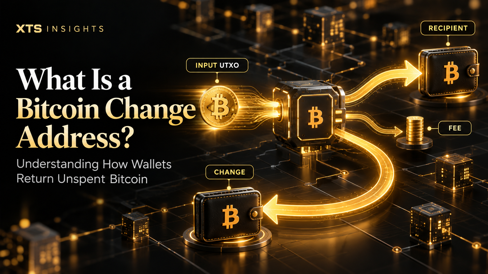 What Is a Bitcoin Change Address? Understanding How Wallets Return Unspent Bitcoin | XTS Insights